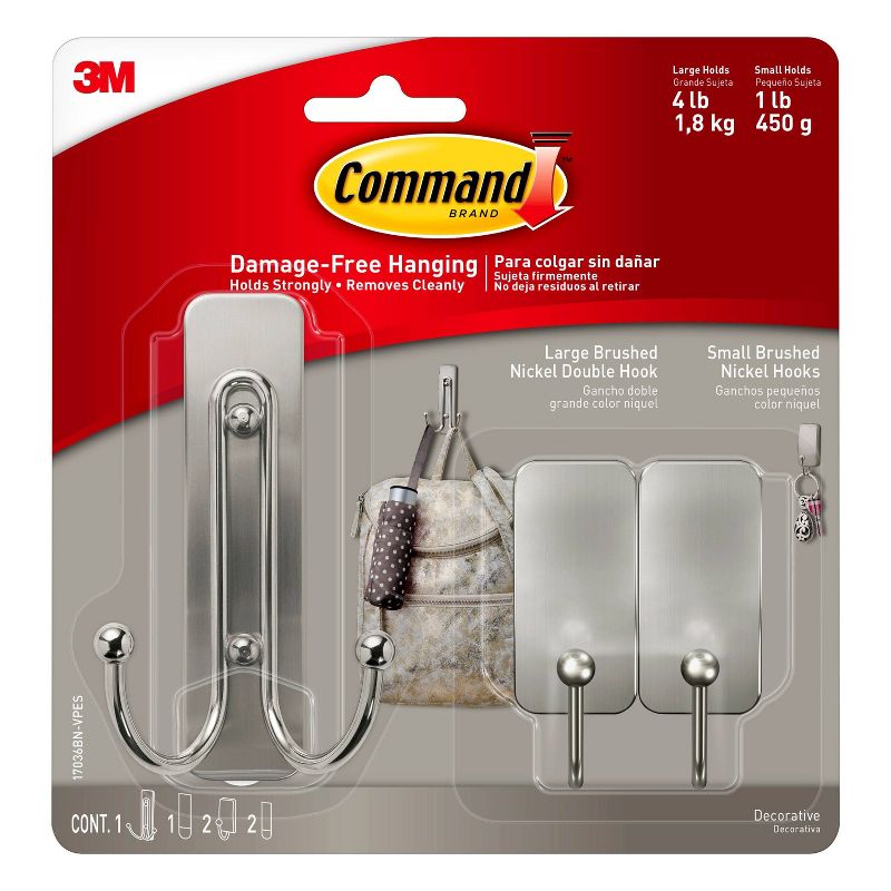 Command Large and Small Decorative Hooks, 1 of 20