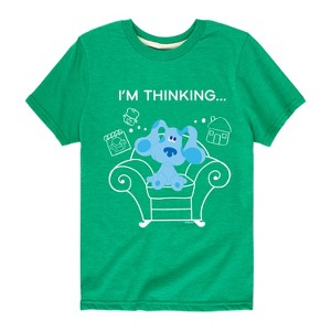 Boys' - Blue's Clues & You! - Blue's Thinking Chair Short Sleeve Graphic T-Shirt - 1 of 4