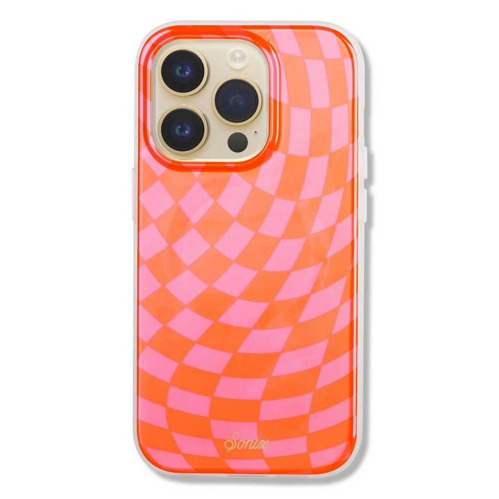 Photos - Other for Mobile Sonix Apple iPhone 14 Pro Case with MagSafe - Checkmate Pink/Orange 