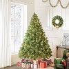 Home Imports Emporium 4.5ft Christmas Tree with Lights, Prelit with Pine Cones, Foot Pedal 561 Branch Tips, 300 Warm Lights and Metal Stand - 3 of 4
