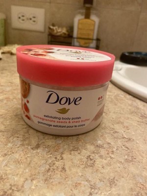 Dove Pomegranate & Shea Butter Body Scrub Exfoliates For Silky, Soft, &  Nourished Skin, 2 pk./10.5 oz.