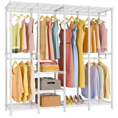 Vipek V40 Garment Rack Heavy Duty Clothes Rack Portable Closet Wardrobe ...