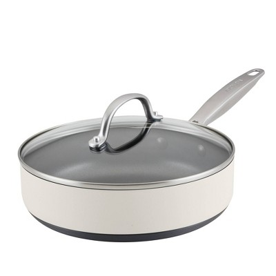 Select by Calphalon 3qt Nonstick Hard-Anodized Saute Pan with Lid