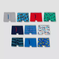 Hanes Toddler Boys' 10pk Boxer Briefs - Colors May Vary