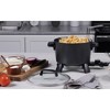 Presto 6008 Big Kettle Multi Cooker Steamer and Deep Fryer with Glass Lid, Black - 2 of 4