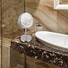 ELLE Vanity Mirror with LED Lights in Silver - 4 of 4