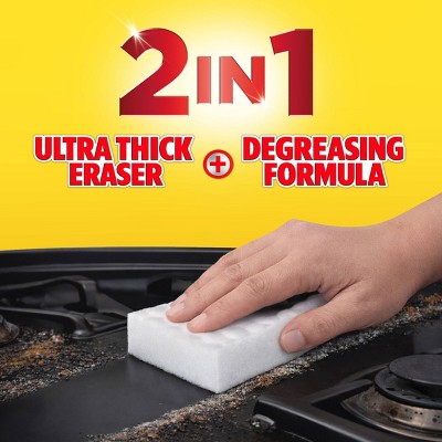 Easy-Off Unscented Heavy Duty Eraser Sponge Appliance Cleaners - 3ct: Box, Stainless Steel, Oven, 11 of 16