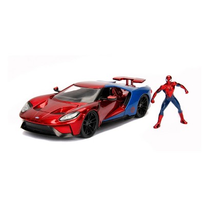 spiderman matchbox car