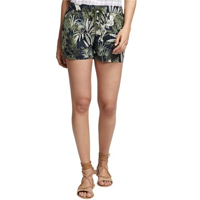 Sanctuary Clothing Womens Pull On Floral Casual Mini Shorts