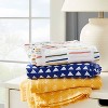 Muslin Swaddle Blankets Primary - Cloud Island™ Navy/Yellow 3pk - 2 of 3