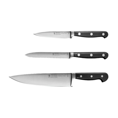 Henckels Solution 3-pc, Starter Knife Set