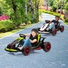 Jojoka 24V Go Kart for Kids Pedal Drift Kart with 2x150W Powerful Motors, Slow Start, Built-in Music - 2 of 4