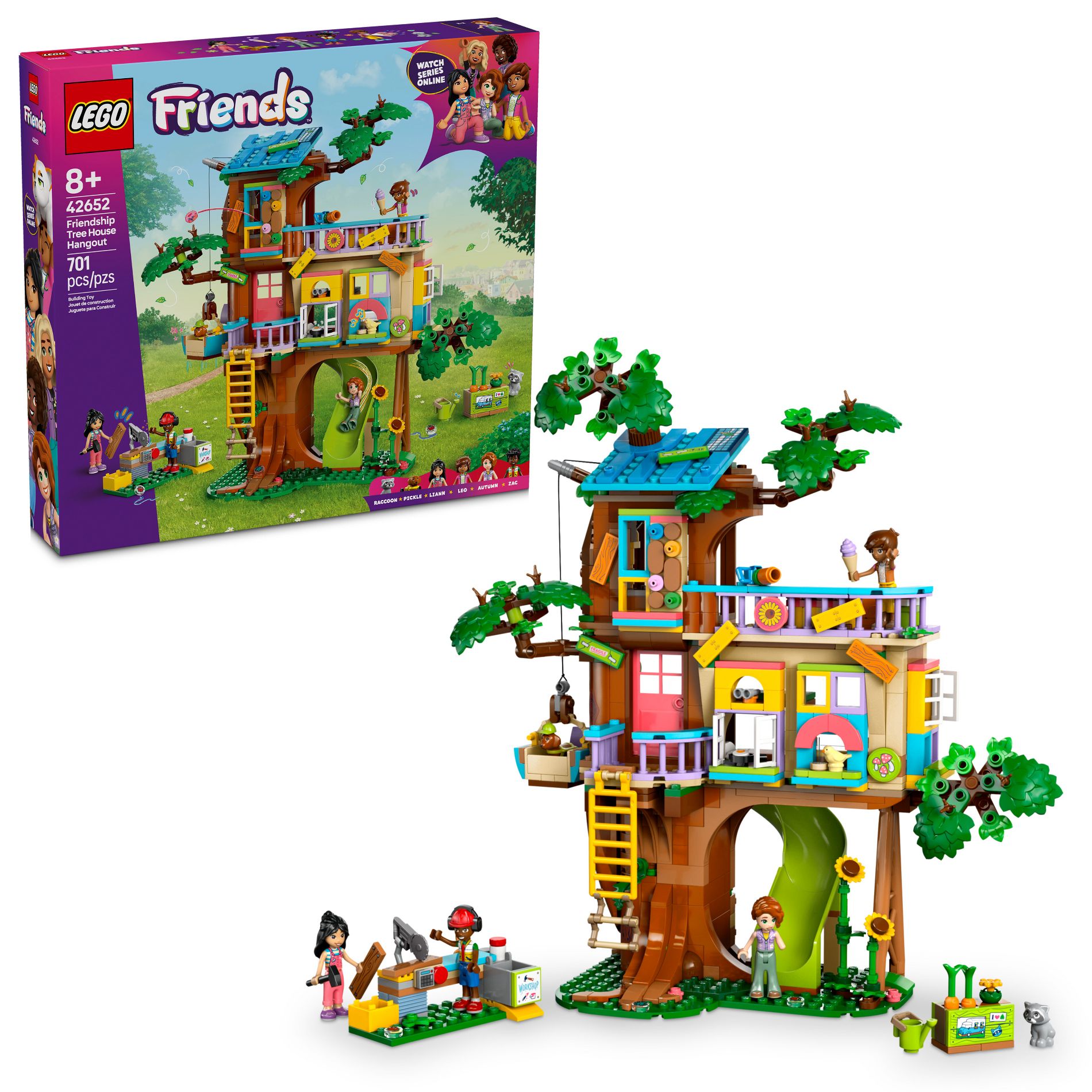 LEGO Friends Friendship Tree House Hangout Pretend Play Building Toy 42652