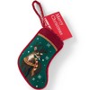 Lands' End Mini Needlepoint Christmas Stocking - 2 of 4