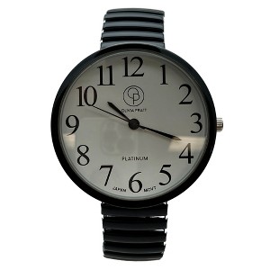 Olivia Pratt Stretch Band Big Face Shiny Colors Women Watch - 1 of 3