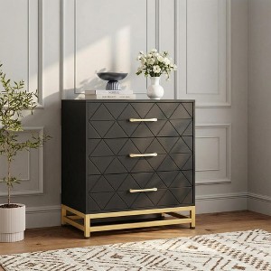 simple white wedding dress RWYHG Farmhouse 5 Drawer Dresser for Bedroom, 35.5