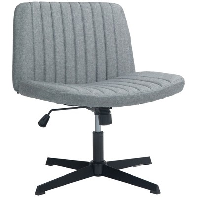 NicBex Adjustable Height Armless Home Office Chair with 360-Degrees Swivel and Tilt Function for Small Space,Work,Study,Make Up