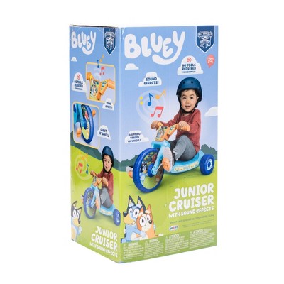 Bluey 10&#34; Fly Wheel Kids&#39; Tricycle with Electronic Sound