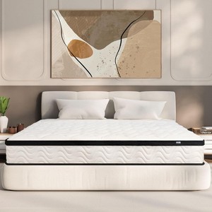 Bonhause 10'' Medium-Firm Mattress Full Mattresses in a Box Hybrid - 1 of 1