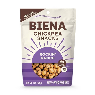 Biena Rockin' Ranch Roasted Chickpeas - 5oz