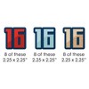 Big Dot of Happiness Boy 16th Birthday - DIY Shaped Sweet Sixteen Birthday Party Cut-Outs - 24 Count - 2 of 4