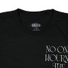 Seven Times Six Wicked T-Shirt No One Mourns The Wicked Front And Back Print Graphic Tee Black - 2 of 4