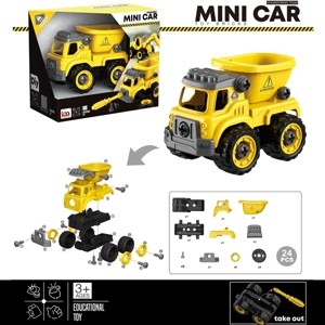 DIY Mini Toy Truck Fire Sand Hook Sanitation Truck - 1 of 1
