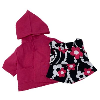 Doll Clothes Superstore Two Piece Flower Bathing Suit Fits 18 Inch Girl And Baby Dolls