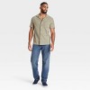 Men's Short Sleeve Knit Button-Down Shirt - Goodfellow & Co™ - 3 of 3