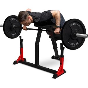 ER KANG Seal Row Bench, Back Machine Back Extension Bench, with Stationary Bench Combo, Upper Body Workout for Reverse Hyper and Lateral Raise - 1 of 4