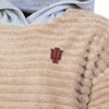 NCAA Indiana Hoosiers Women's Oatmeal Fashion Hooded Sweatshirt - 3 of 3