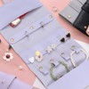 Unique Bargains PU Leather Portable Travel Jewelry Organizer Roll Bag 1 Pc - 3 of 3