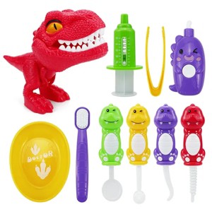 Dinosaur World Baby Doctor Play House Toy, Tooth Set Dentist Set, Baby Injection Play Boy Gift - 1 of 4