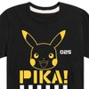 Boys' - Pokémon - Pika Face Short Sleeve Graphic T-Shirt - 2 of 4