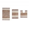 Gradiation Rug Collection Cotton Tufted Set of 3 Bath Rug Set - Home Weavers - 2 of 4