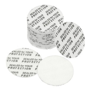 Unique Bargains Foam Lid Liner, PS Foam Resistant Tamper Pressure Sensitive Seal for Bottle Cap Liners Seals - 1 of 4