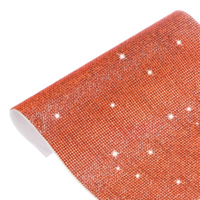 Unique Bargains Crystal Rhinestone Sheet Self Adhesive DIY Crafts Sticker 1 Pc
