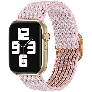 Worryfree Gadgets Sports Band Stretchy Solo Loop Nylon Strap for Apple Watch 38/40/41mm 42/44/45mm iWatch Series 8 7 6 5 4 3 2 1 & SE - 1 of 2