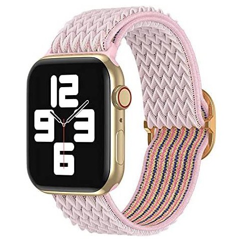 Worryfree Gadgets Metal Mesh Magnetic Apple Watch Band 45/44/42mm And  41/40/38mm Fashion Band With Sport Clasp For Iwatch Series 8 7 Se 6 5 4 3 2  1 : Target