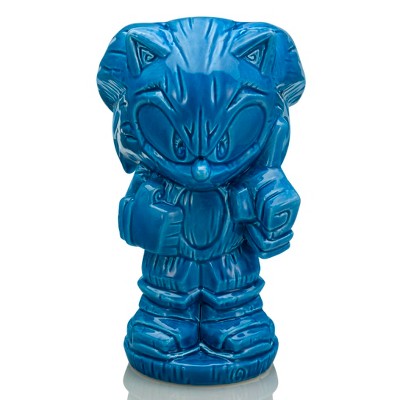 Beeline Creative Geeki Tikis Sonic The Hedgehog Sonic Ceramic Mug | Holds 13 Ounces