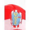 HalloweenCostumes.com   Men  Dr. Seuss The Cat in the Hat Plush Costume Red & White Striped Hat, Red/White - 2 of 4