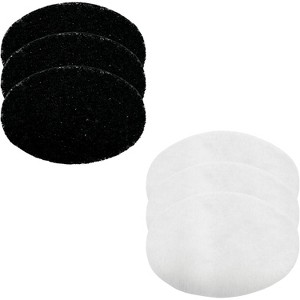 Nispira FDM2201BR Charcoal Oil Vapor Air Fryer Replacement Filters for OVENTE 2 Liter Electric Deep Fryer, 3 Pack - 1 of 4