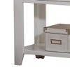 22" Lacey Nightstand White - Acme Furniture: Elegant Bedside Table with Storage, No Assembly Required - 4 of 4