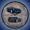 Collectable Sign & Clock | C7 Corvette Night Race Blue LED Wall Clock Retro/Vintage, Lighted - 2 of 4