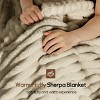 White Warm Blanket with Breathable and Soft for Couch and Bed - 4 of 4