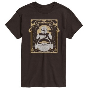 Men's - Star Wars - The Mandalorian Mando Celestial Short Sleeve Graphic T-Shirt - 1 of 4