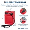 Marine Fuel Tank with Ergonomic Handle, Clear Fuel Indicator, Dual Sealing Modes, Pump & Flexible Line for Easy Refueling on Water - 4 of 4