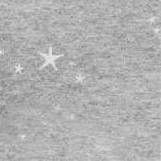 Gray Melange with Stars