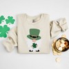 Simply Sage Market Women's Graphic Sweatshirt Clover Gnome St. Patrick's Day - 3 of 3