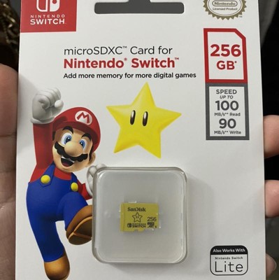 micro sd card for switch target